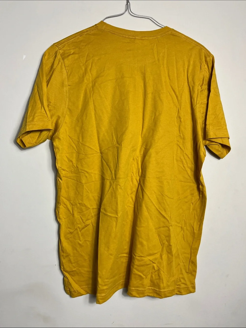 The Boys of Fall Graphic Tee - Mustard Yellow shirt XL
